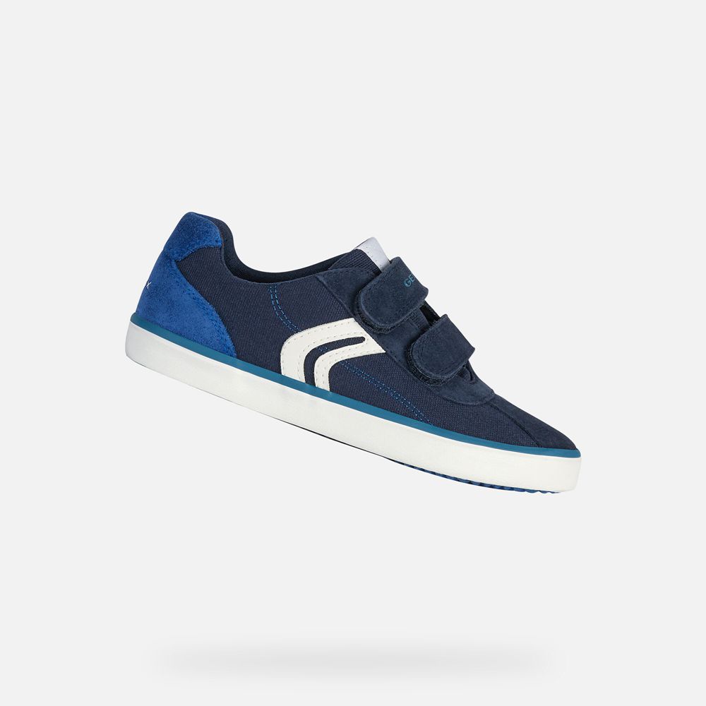 Tenis Geox Menino Azul Marinho - Kilwi - GAZBJ8715